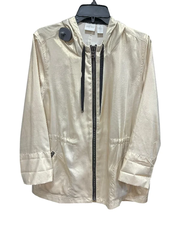 Jacket Other By Chicos In Gold, Size: L