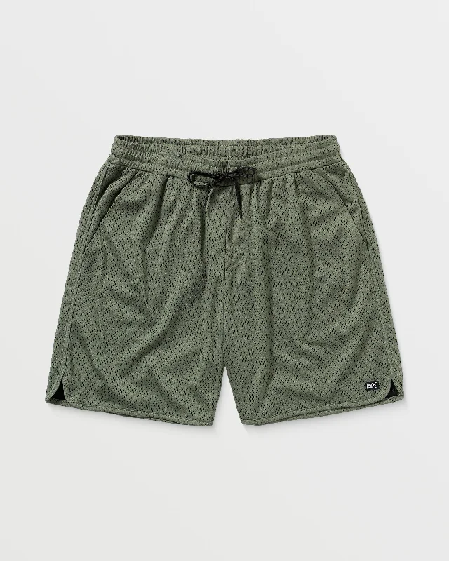 Va Essential Mesh Shorts 18" - Sage Leaf