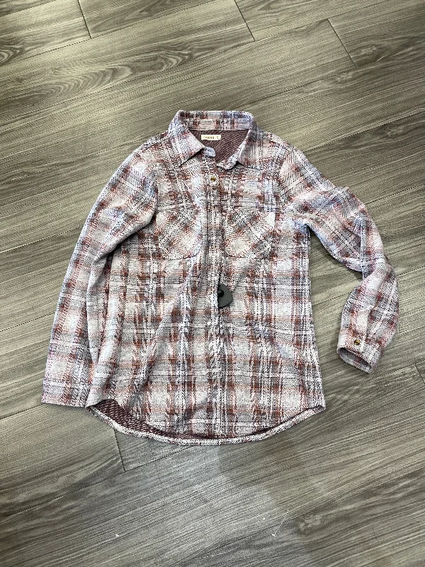 Jacket Other By Ci Sono In Plaid Pattern, Size: S