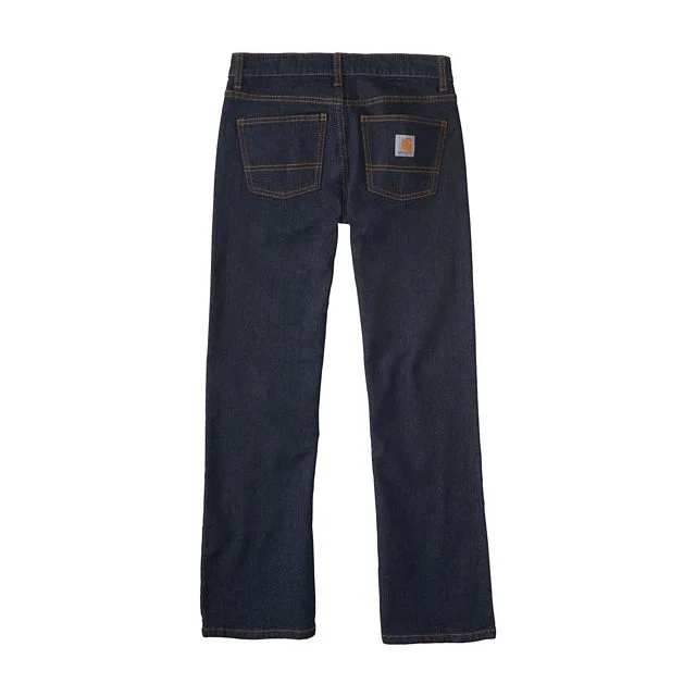 Boys' 5 Pocket Relaxed Fit Straight Jeans