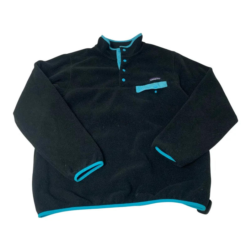 Jacket Fleece By Patagonia In Black, Size: Xl