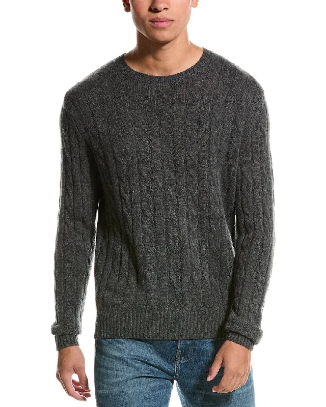 Magaschoni Cable Cashmere Crewneck Sweater