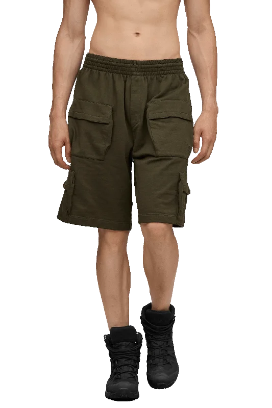 9" CARGO SHORTS - Khaki