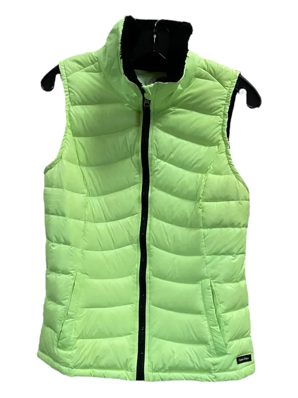 Vest Other By Calvin Klein In Yellow, Size: L