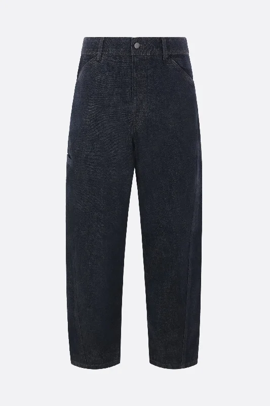 Twisted Workwear trousers in denim