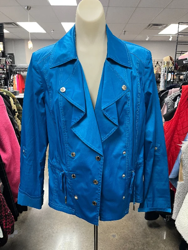 Jacket Other By White House Black Market In Blue, Size: Xl