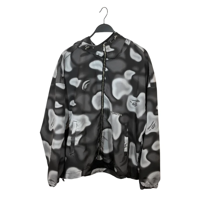 BAPE/Windbreaker/XL/Polyester/BLK/Camouflage/Liquid Camo