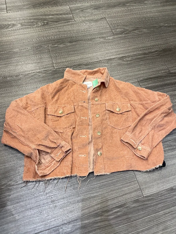 Jacket Other By American Eagle In Tan, Size: M