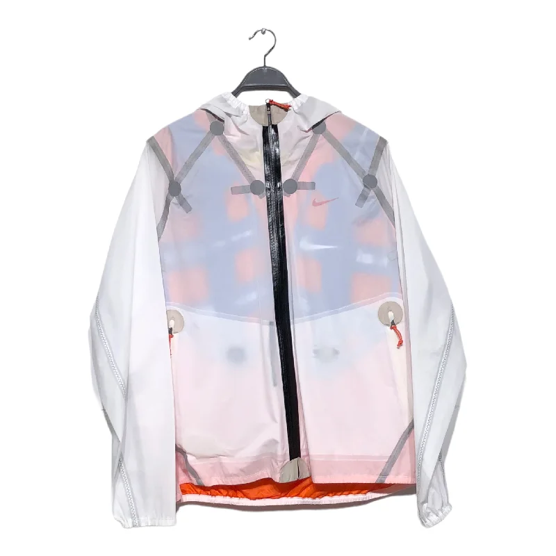 NIKE//Windbreaker/XXL/WHT/Cotton/Plain