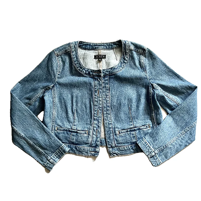 Jacket Denim By J. Crew In Blue Denim, Size: M