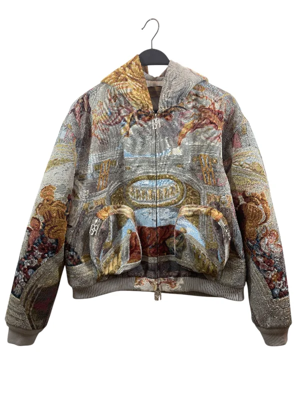 BIRTH OF ROYAL CHILD/Jacket/S/Polyester/MLT/All Over Print/POZZO CARGO JCKT