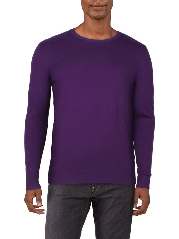 Mens Heather Crewneck Sweater