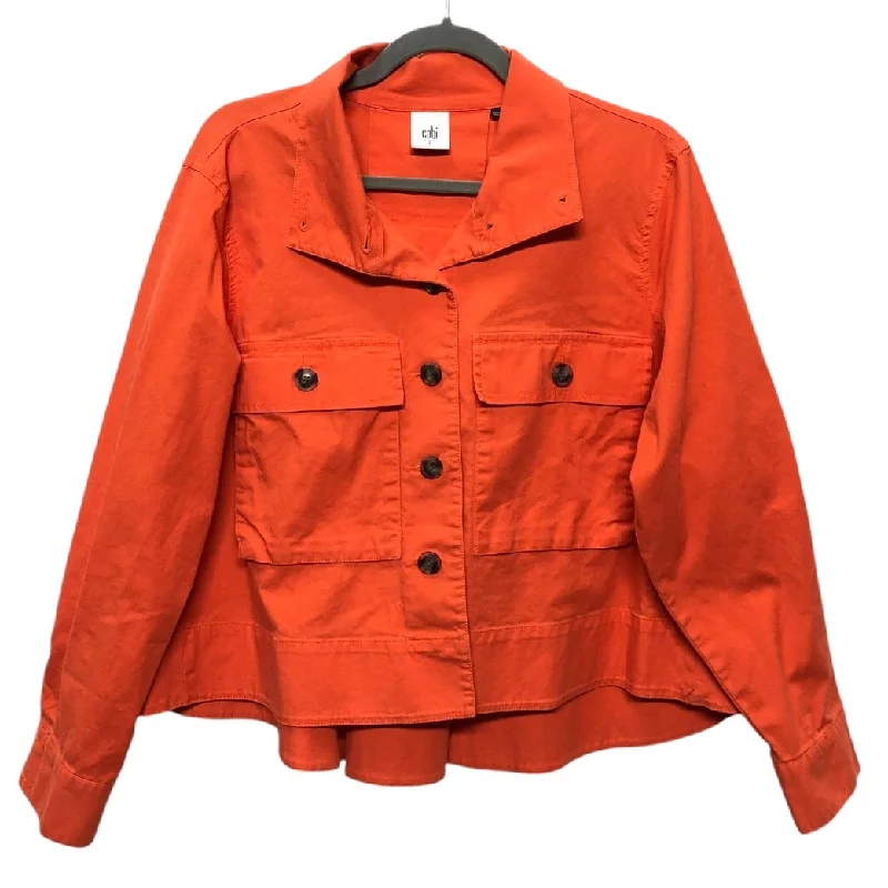 Jacket Other By Cabi In Orange, Size:L