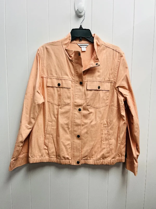 Jacket Other By Christopher And Banks In Orange, Size: Xl