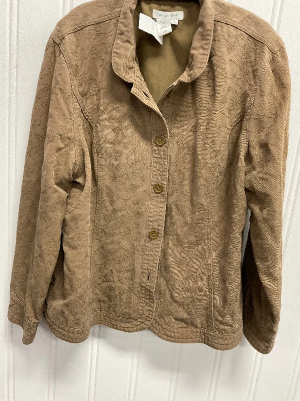 Jacket Other By Coldwater Creek In Beige, Size: Xl