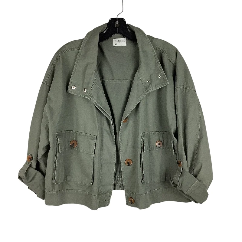 Jacket Other By Clothes Mentor In Green, Size: Xl