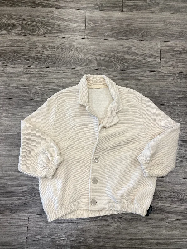 Jacket Other By American Apparel In Cream, Size: Osfm