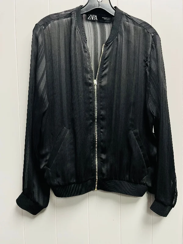 Jacket Other By Zara In Black, Size: Xs