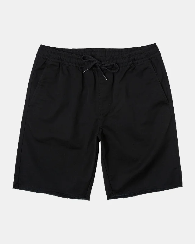 Weekend Elastic Waist Shorts - Black