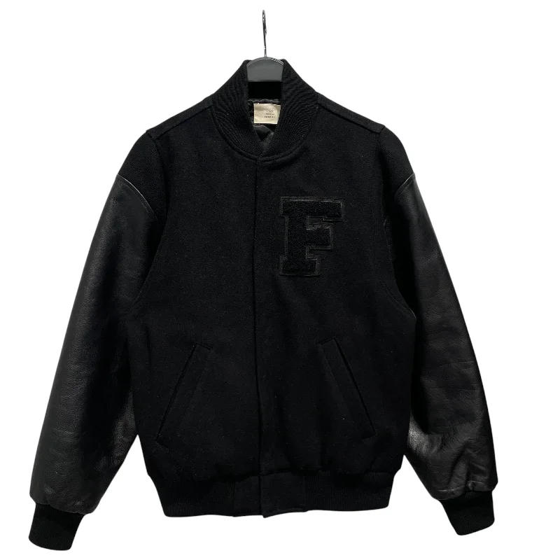 FEAR OF GOD/Jacket/M/BLK/LETTERMAN