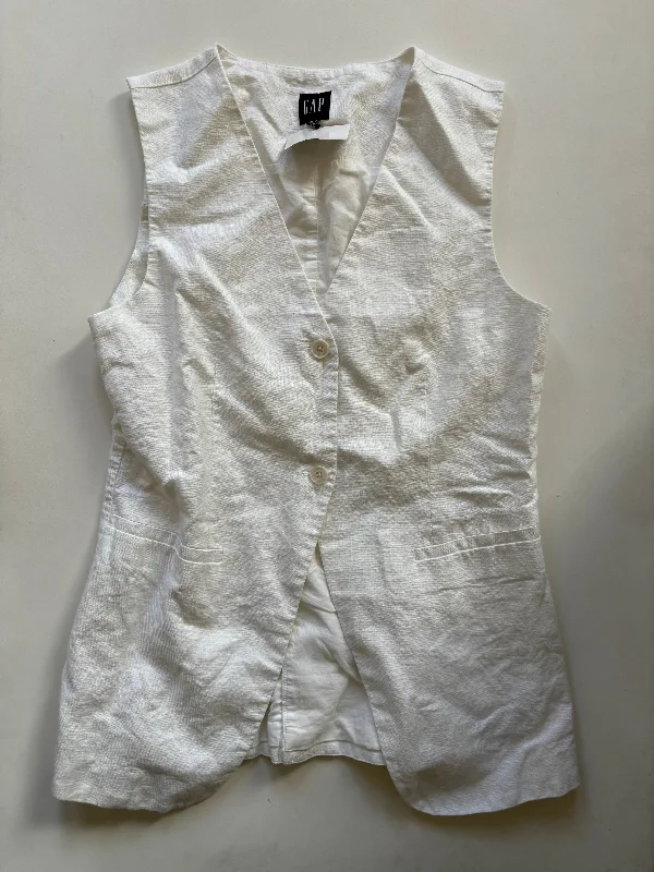 Vest Other By Gap In White, Size: S