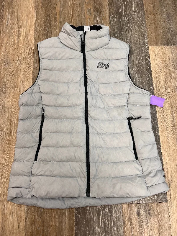 Vest Puffer & Quilted By Mountain Hardwear In Grey, Size: M