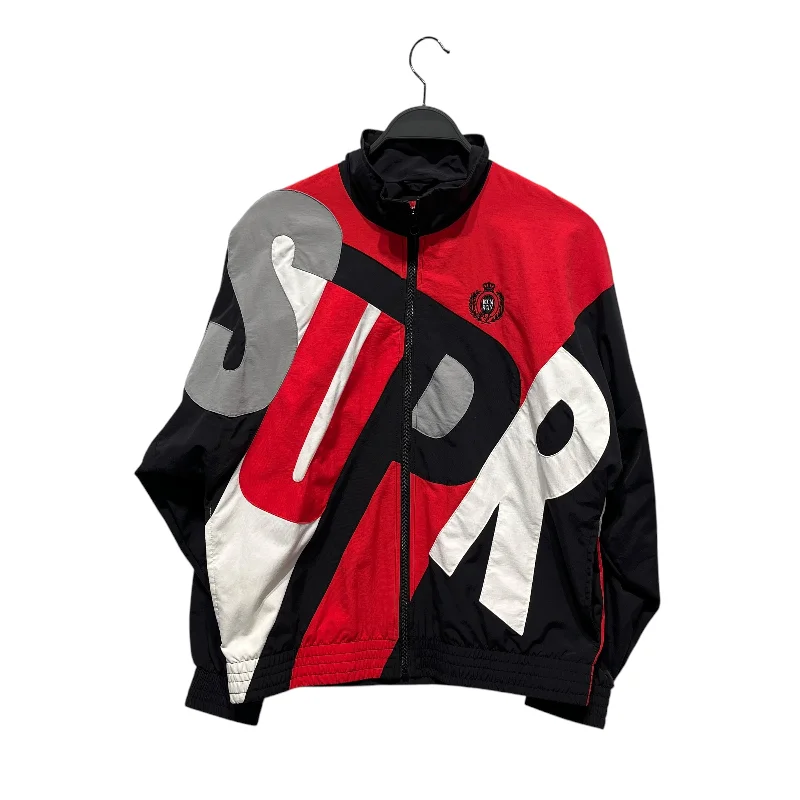 Supreme/Jacket/S/Nylon/RED/big letter track jacket