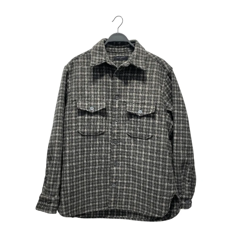 ALLSAINTS/Jacket/S/Wool/GRY/Plaid/