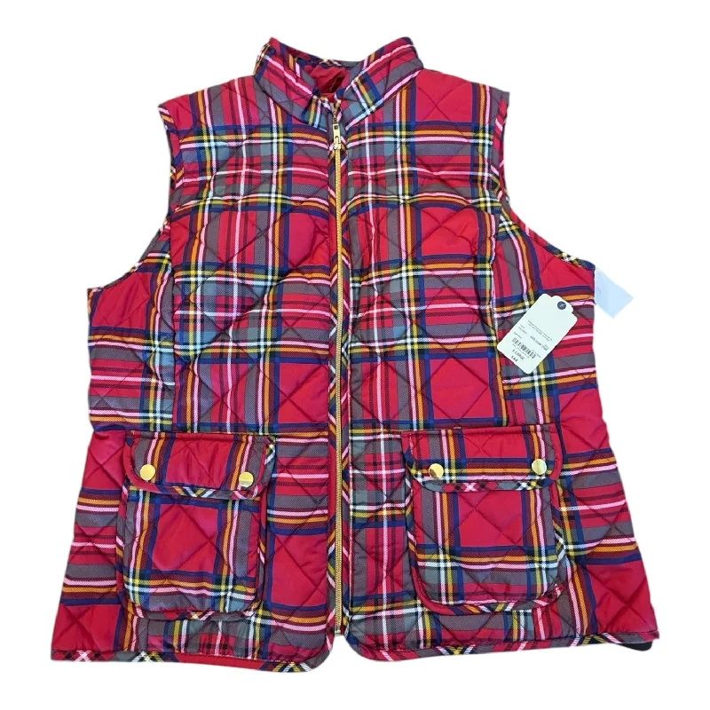 Vest Puffer & Quilted By St Johns Bay In Red, Size: Xl