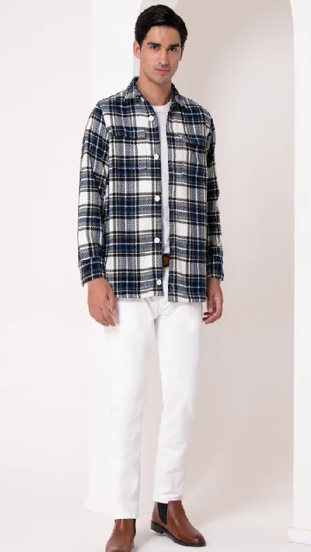 Plaid Flannel Overshirt