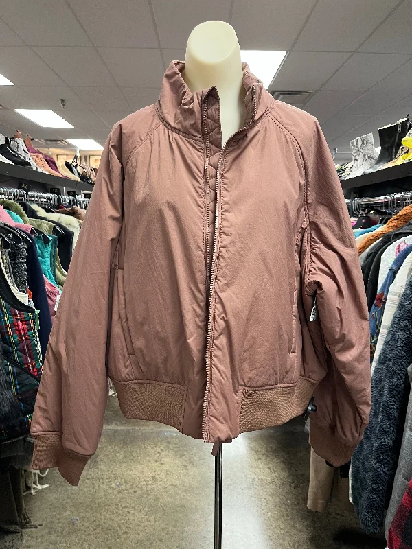 Jacket Puffer & Quilted By Old Navy In Brown, Size: Xxl