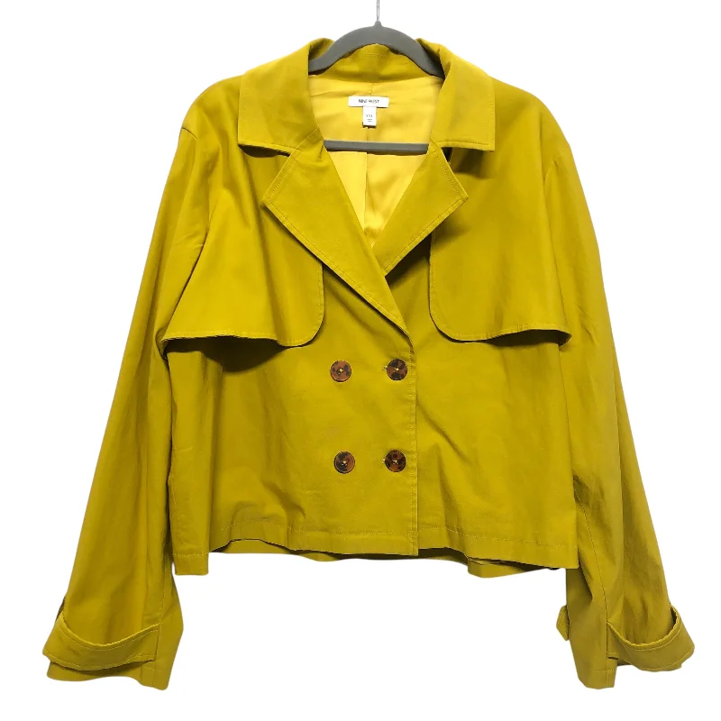 Jacket Other By Nine West In Yellow, Size:Xxl