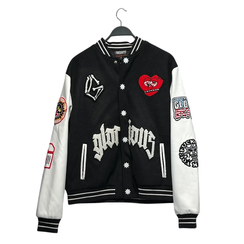 CHIEF KEEF GLOGANG/Jacket/XL/Polyester/BLK/All Over Print/VARSITY