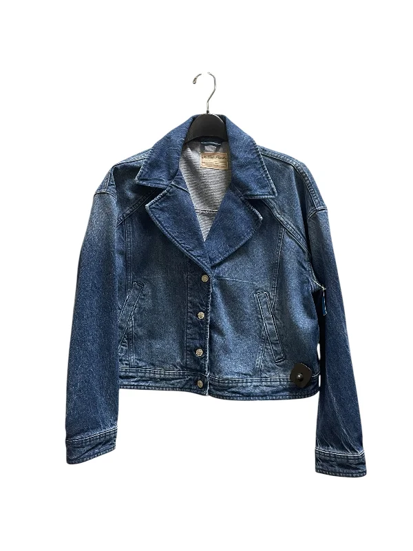 Jacket Denim By We The Free In Blue Denim, Size: L