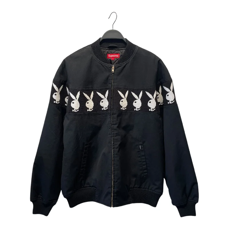 Supreme/Jacket/L/Cotton/BLK/Graphic/Playboy